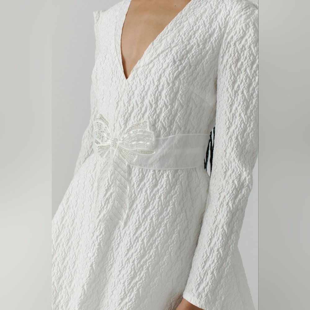 Sister Jane Amelie Jacquard Mini Dress - Picture 2 of 6